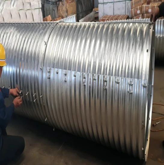 Tubo corrugato di grande diametro di vendita caldo/tubo sotterraneo in metallo zincato