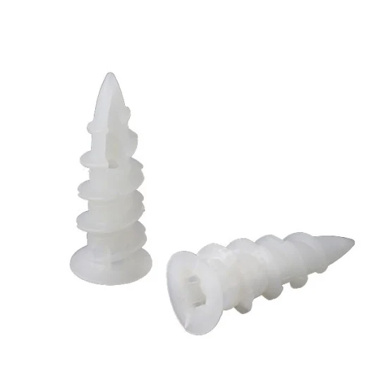 Tassello a muro per ancoraggio con fissaggio a martello in plastica espansa in nylon di qualità superiore, 7 mm x 35 6 mm